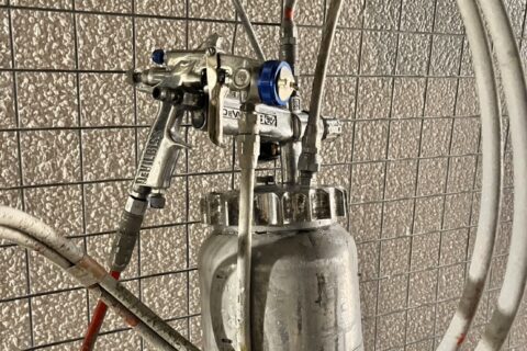 吹付塗装_スプレーガン