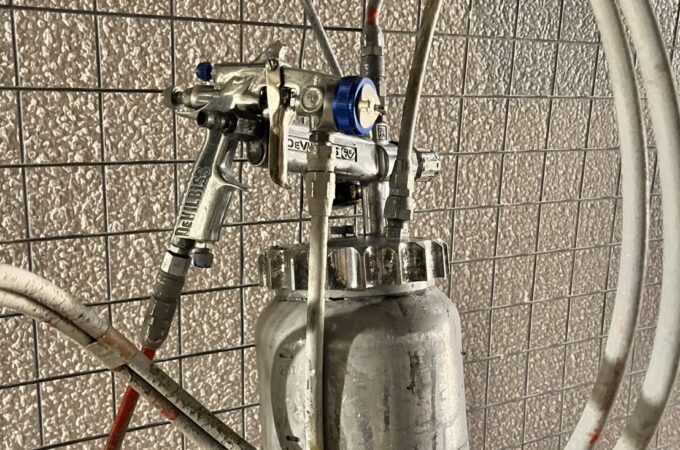 吹付塗装_スプレーガン